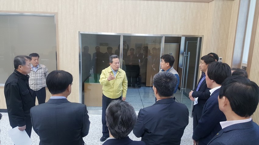 3.이현준 예천군수, 통합관제센터 구축 현장 방문